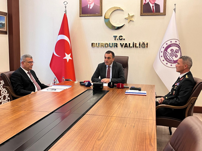 Burdur'da meydana gelen ölümlü trafik kazaların oranı geçen yıla göre yüzde 83 düştü